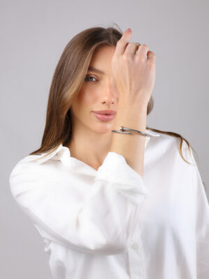 Bracelete Prego Clássico | Aço