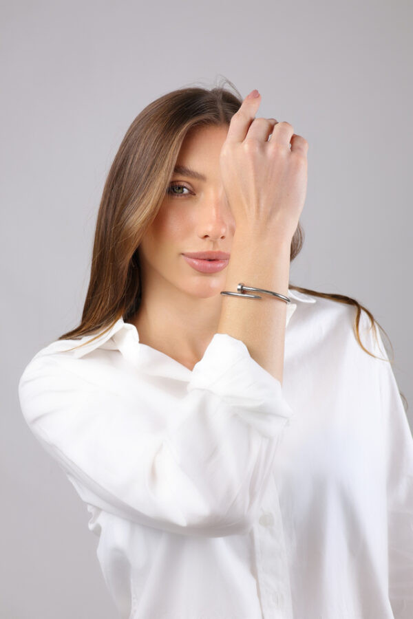Bracelete Prego Clássico | Aço