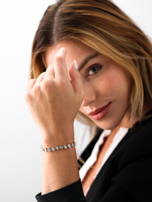 Pulseira Riviera Modern Light | Ródio