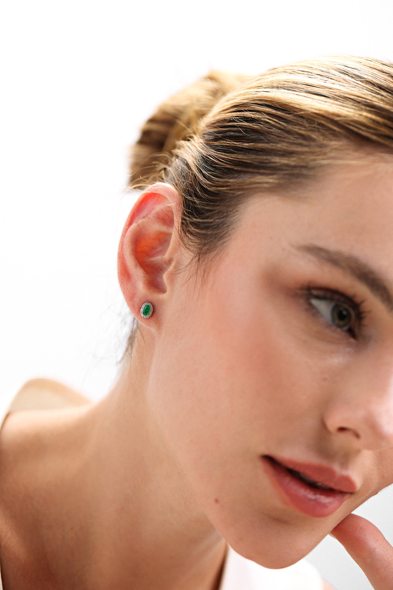 Brinco Condessa Esmeralda P | Prata 925 - Imagem 3