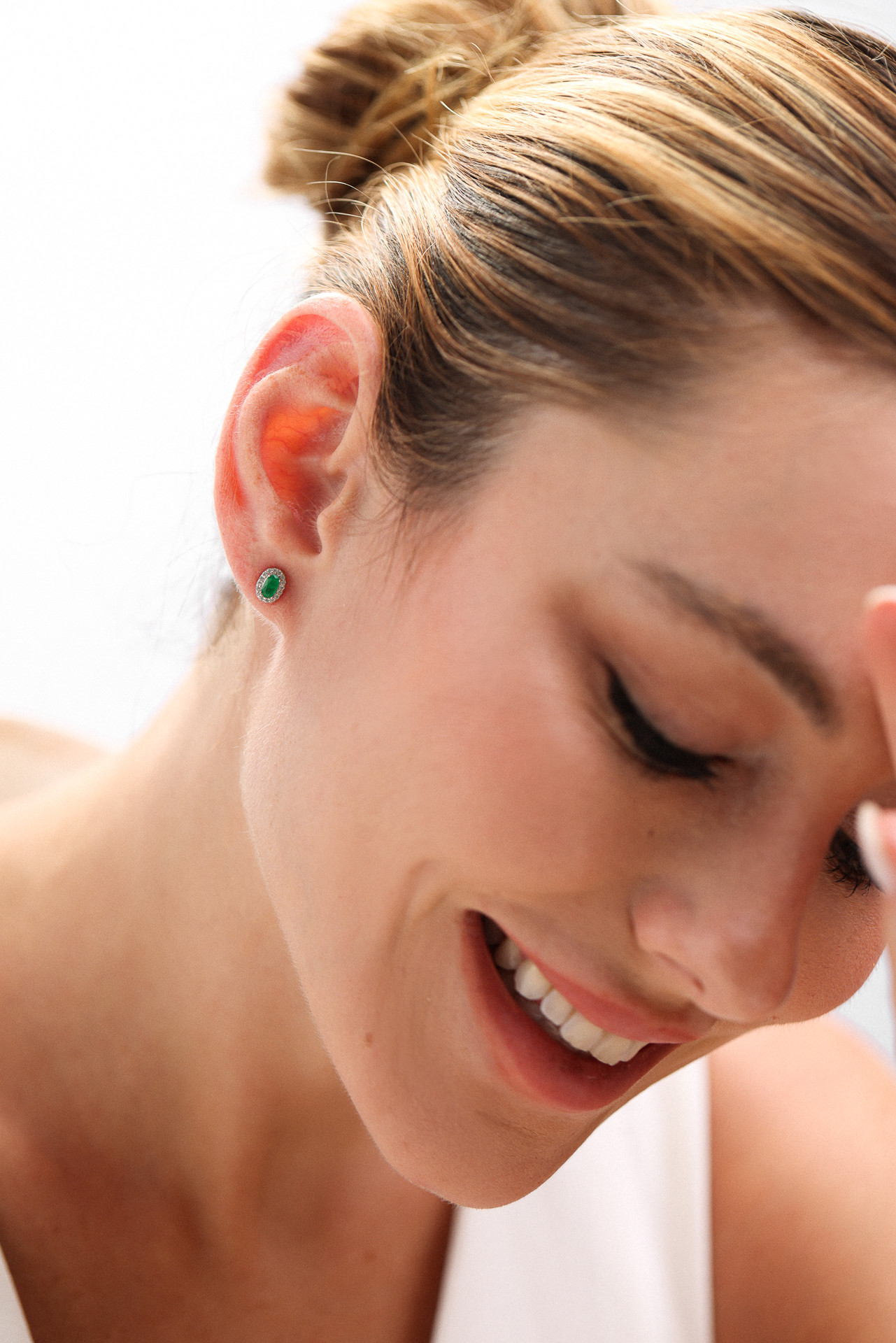 Brinco Condessa Esmeralda P | Prata 925