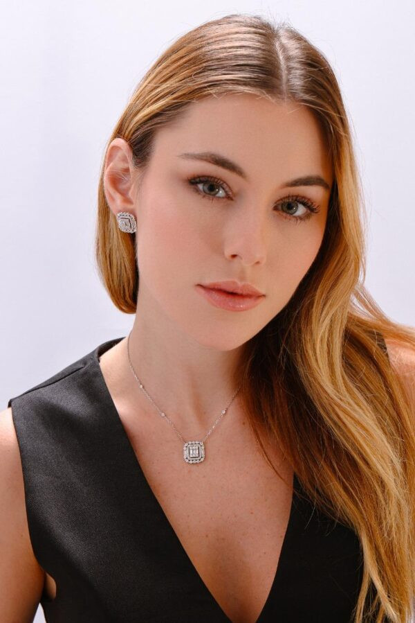 Colar Queen Cristal | Prata 925 - Image 5