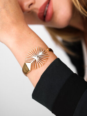 Pulseira Solaire | Ouro