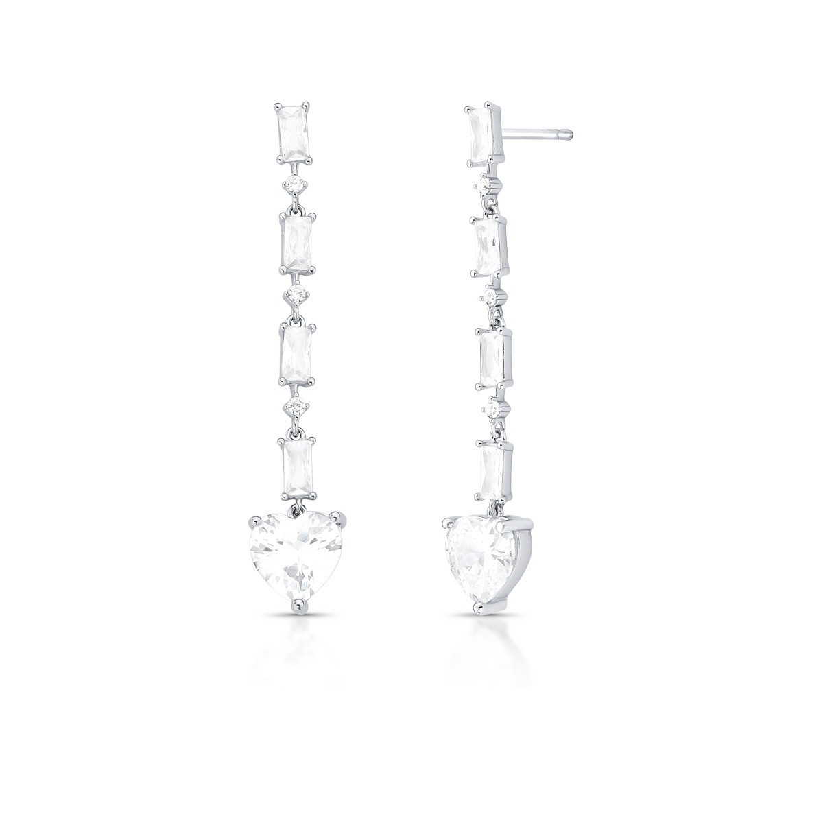 Brinco Lara Cristal | Prata 925 - Imagem 4