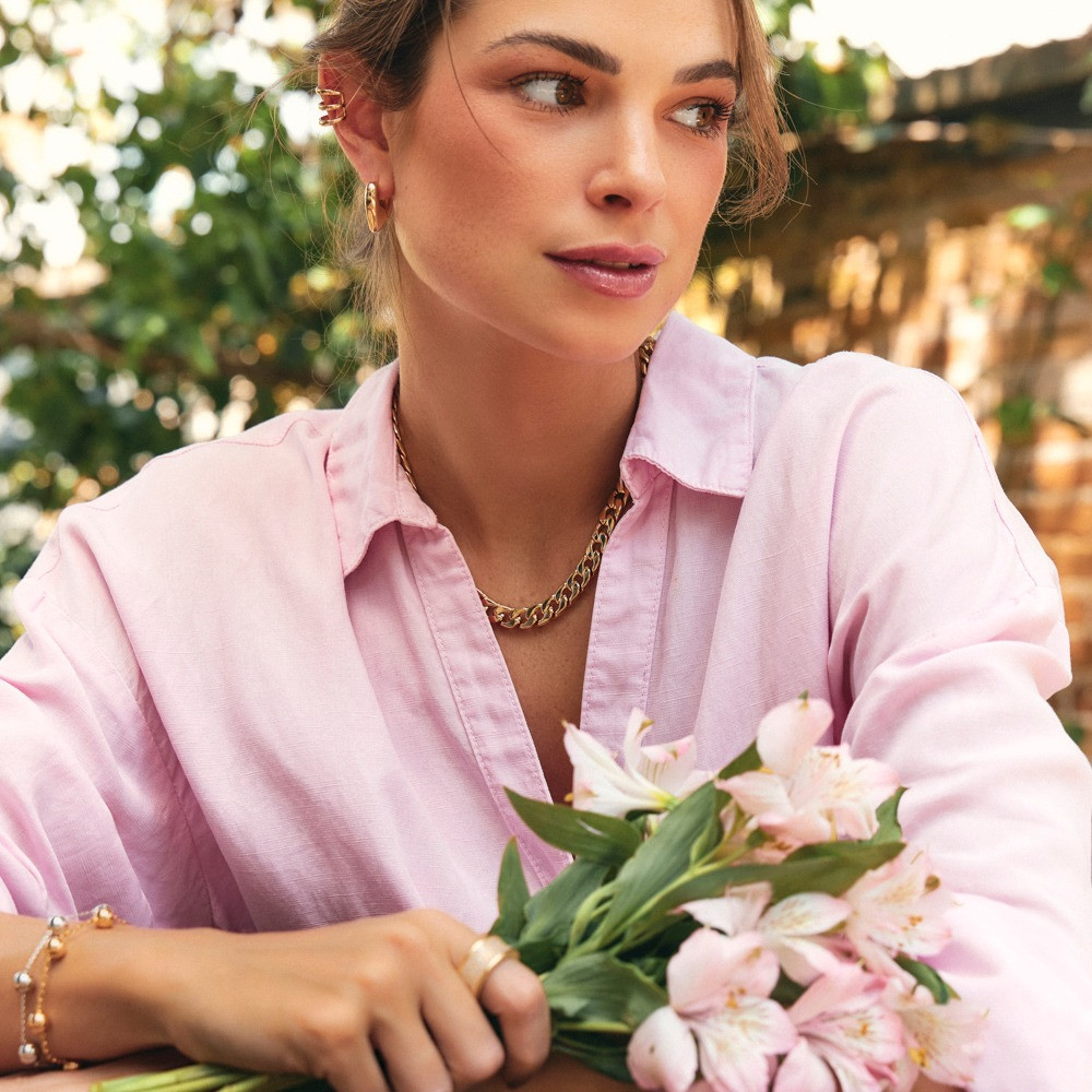 Colar Elos Julia | Ouro