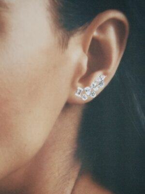 Brinco Ear Cuff Catherine | Ródio
